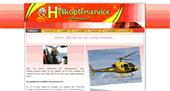 Desktop Screenshot of helikopterservice.de