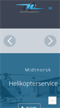 Mobile Screenshot of helikopterservice.no